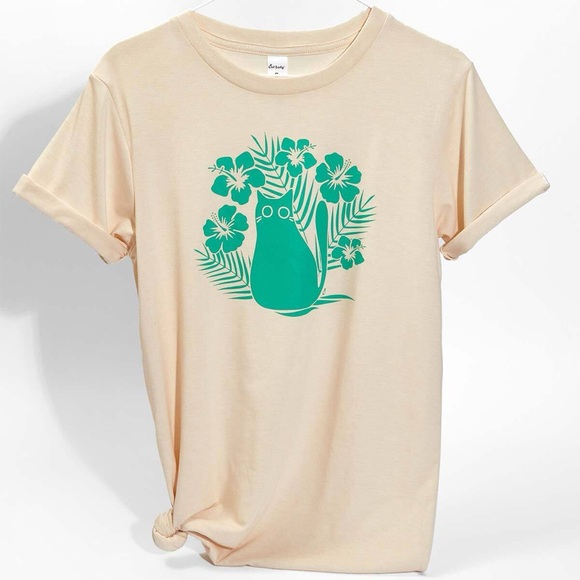 Cat Lady Small Tan Cat Shirt NEVER WORN - Picture 3 of 7